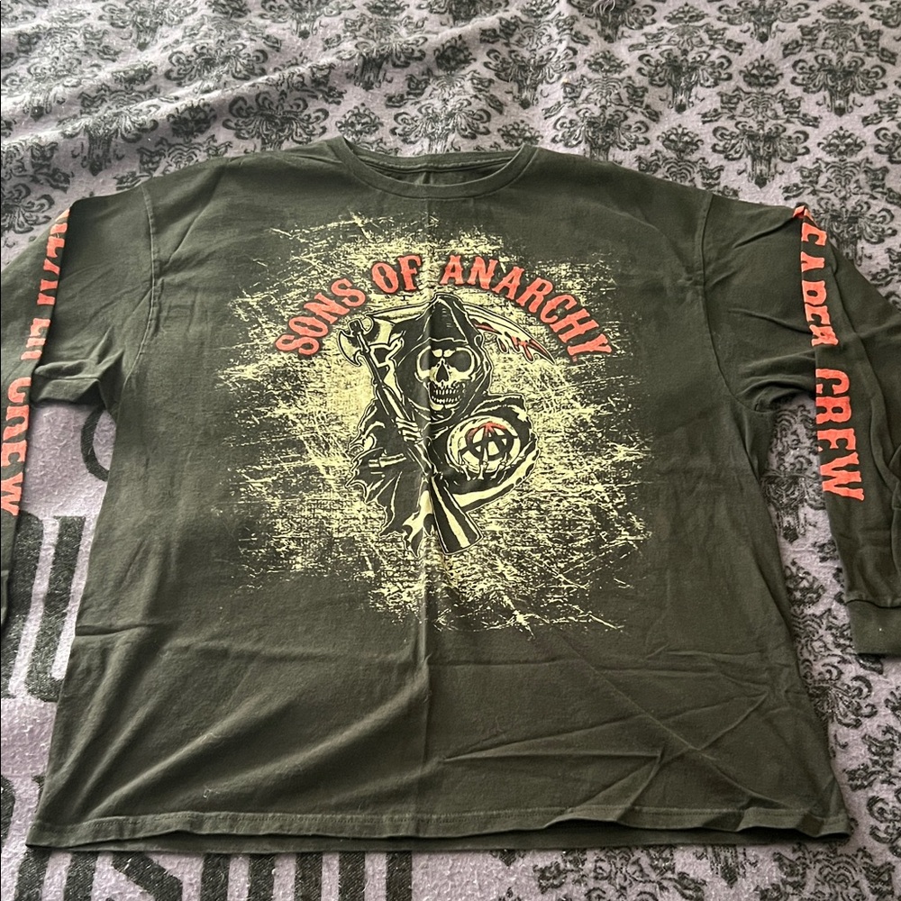 🔥SONS OF ANARCHY REAPER CREW LONG SLEEVE